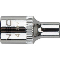 Topex 08-220 chiave a bussola a a 6 punti, superlock, 1/4, 4 mm