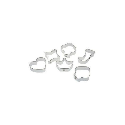 Pedrini Confezione 6 Formine Tagliabiscotti Assortite