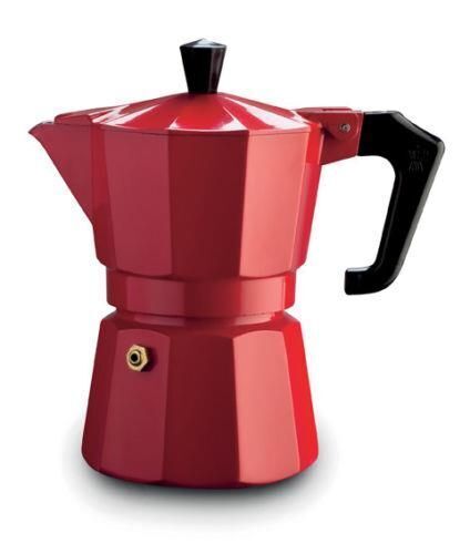 PEZZETTI Italexpress Moka 0,15 L Nero, Rosso