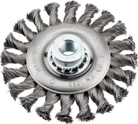 kwb 719730 Ruota a raggi di filo di acciaio Spazzola a disco 11,5 cm