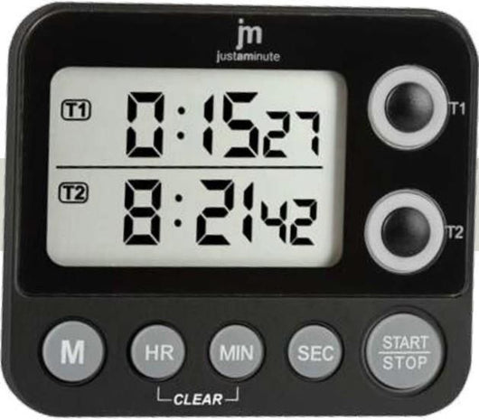 Lowell JT-5413N timer da cucina Timer da cucina digitale Nero