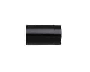 SAVE Fumisteria Plus NNO1202 Tubo dritto per canna fumaria 250 mm Nero