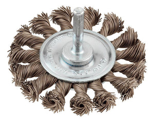 kwb 603030 Ruota a raggi di filo di acciaio Spazzola a disco 7 cm