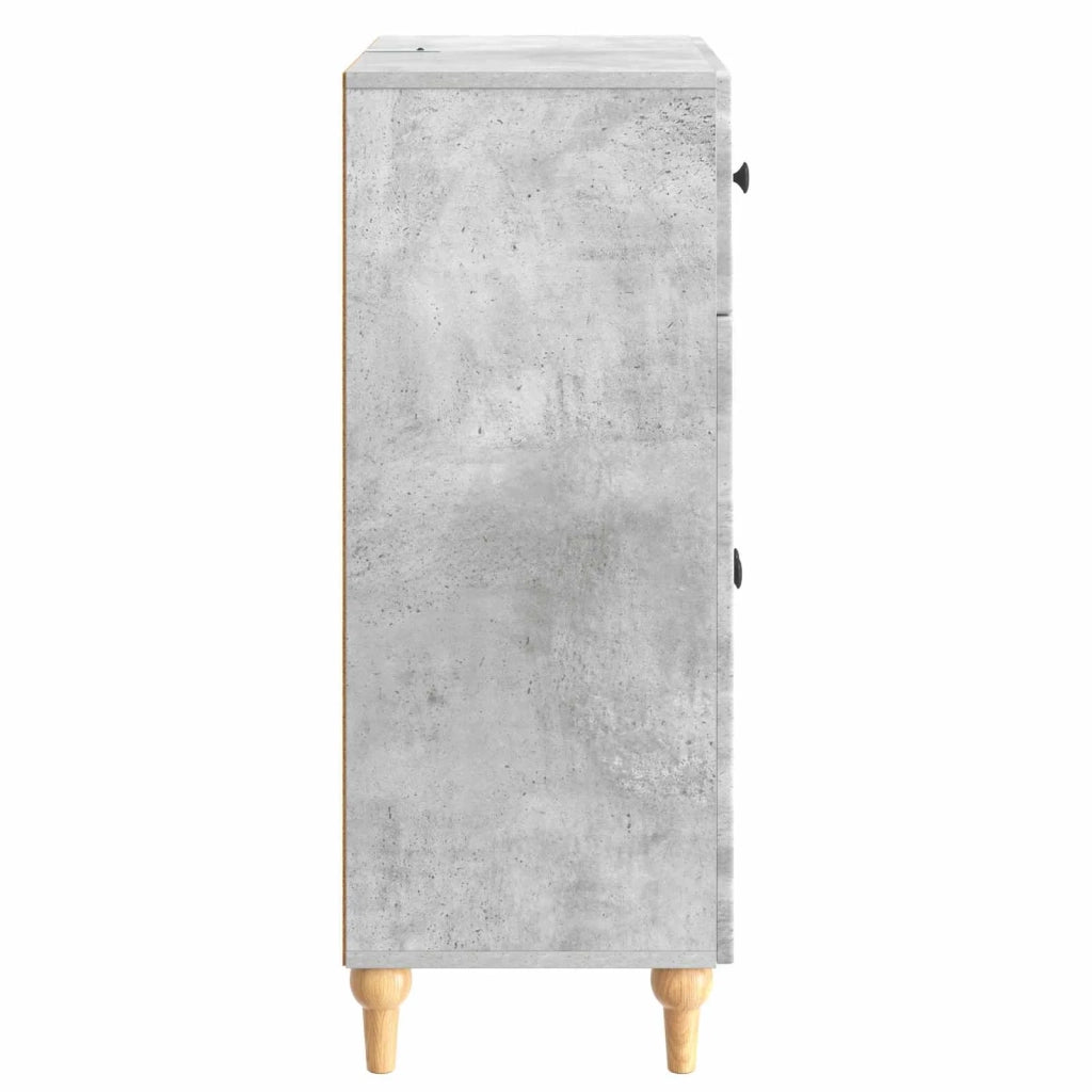 Credenza Grigio Cemento 66 x 34,5 x 90 cm Legno ingegnerizzato 894178