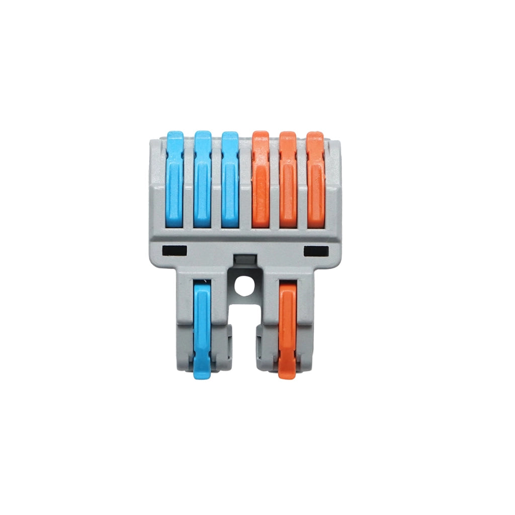 Connettore rapido per cavi 32A 450V, 8 poli 0,08-4mm Leader