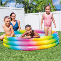 Intex Piscina Geometria Multicolore 147x33 cm