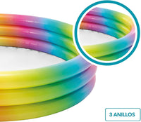 Intex Piscina Geometria Multicolore 147x33 cm