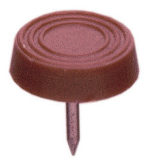 sottosedia con falsa vite marrone mm.17 cod:ferx.1997