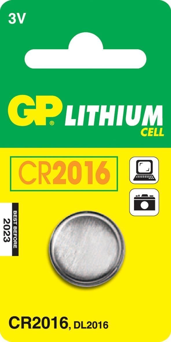 GP Batteries Lithium Cell CR2016 Batteria monouso Litio