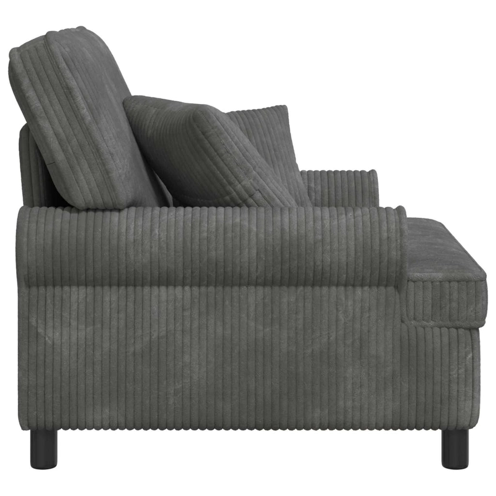 Poltrona XL con Cuscini Grigio Chiaro Tessuto a 1,5 linee 42043476