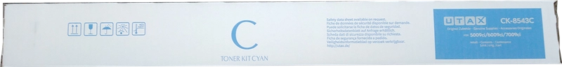 ORIGINAL Utax toner ciano CK-8543C 1T0C2GCUT0 ~24000 Seiten