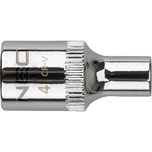 Topex 08-230 chiave a bussola a a 6 punti, superlock, 1/4, 12 m