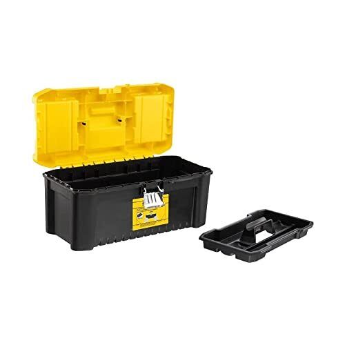 Stanley Cassetta Porta Attrezzi Essential con Organizer Nero