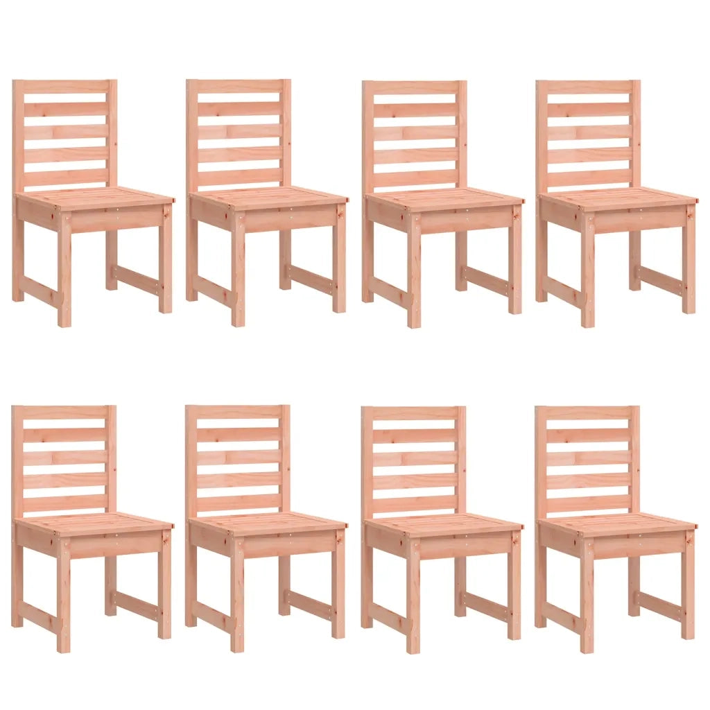 Set da Pranzo per Giardino 11 pz in Legno Massello di Douglas