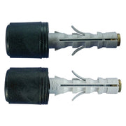 TASSELLO NYLON PARACOLPO 'HTS09' mm. 9/40 - pz. 2 nero  - Blister Koncreto