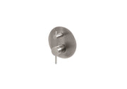 Miscelatore doccia con deviatore acciaio inox Vema TIBER STEEL V17142 Satinato