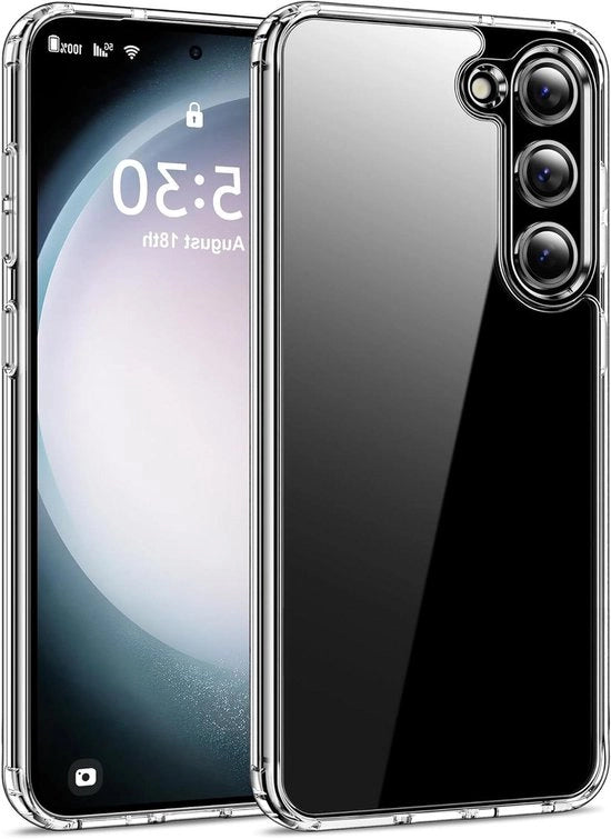 Casella protettiva trasparente per Samsung Galaxy S23 5G (6,1 pollici) - Anti-abbagliamento - Anti-scalfatura - Protezione da caduta di alta qualità militare