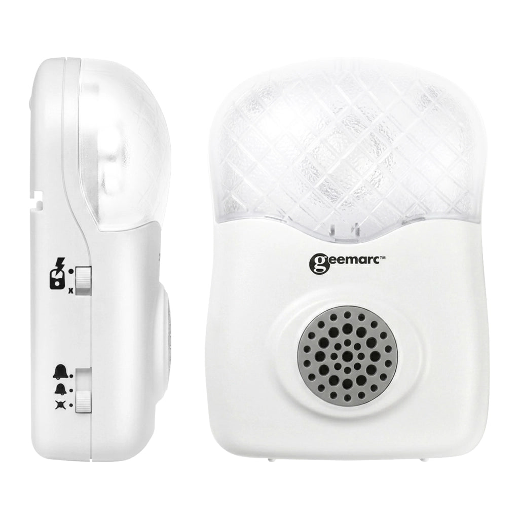 Amplificatore di Suoneria Esterno 95dB Modello CL12 per Telefono Fisso Bianco Geemarc