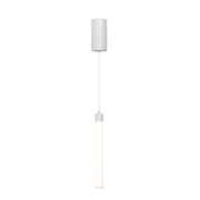 Lampadario A Sospensione Moderno Ray Alluminio Bianco Luce Led Integrato 10W