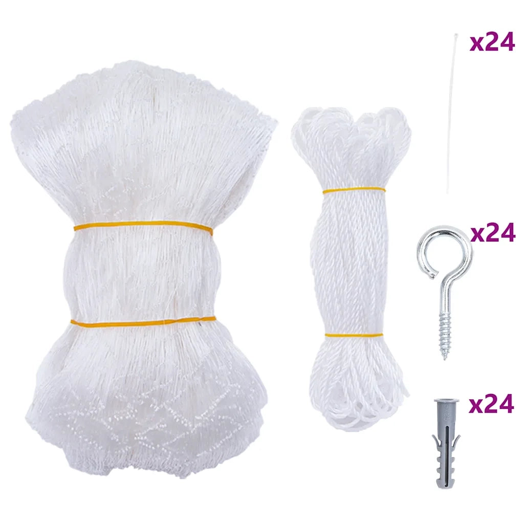 vidaXL Rete per Gatti Trasparente 12x3 m in Nylon