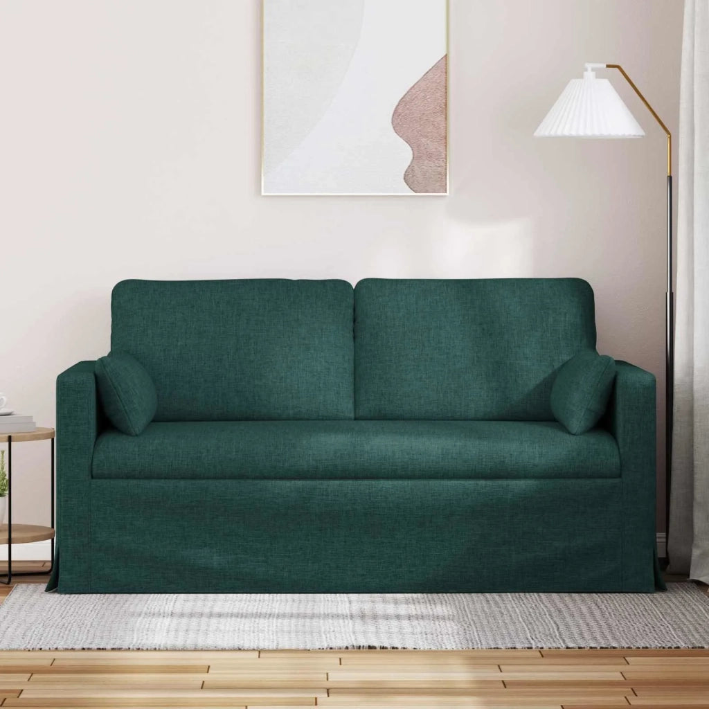 Divano Verde Scuro 158 x 78 x 80 cm Tessuto 42024365