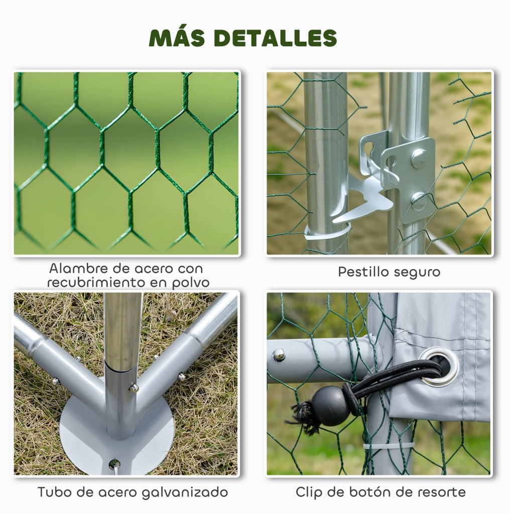 Pollaiolo Grande Esterno ¨C zephmum ¨C Acciaio Galvanizzato 5.1x3x1.9 m