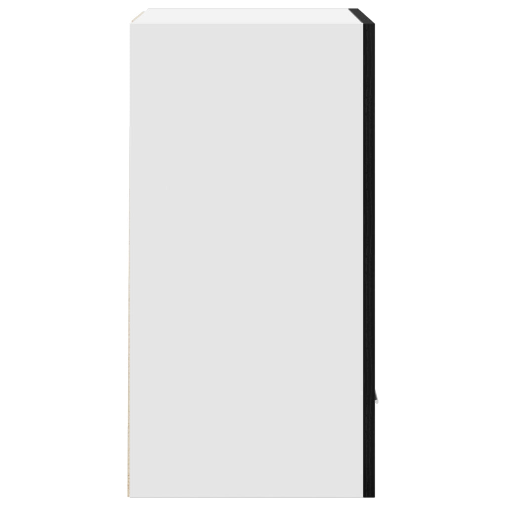 Armadi a muro  - 2 confezioni - Rovere nero, 100x31x60 cm - Realizzati in legno ingegnerizzato