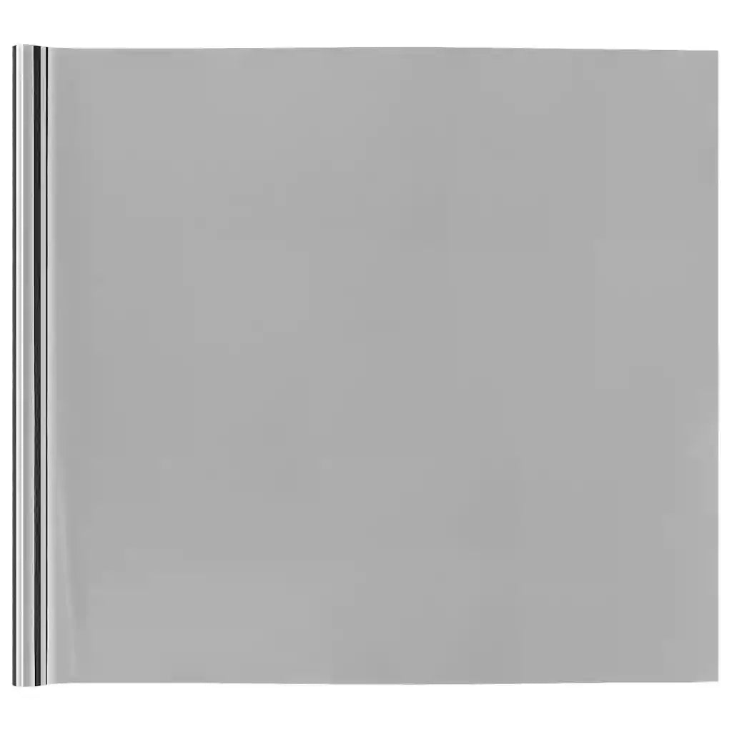 Pellicole Solari Statiche 5pz Effetto Riflettente Argento PVC 3208994