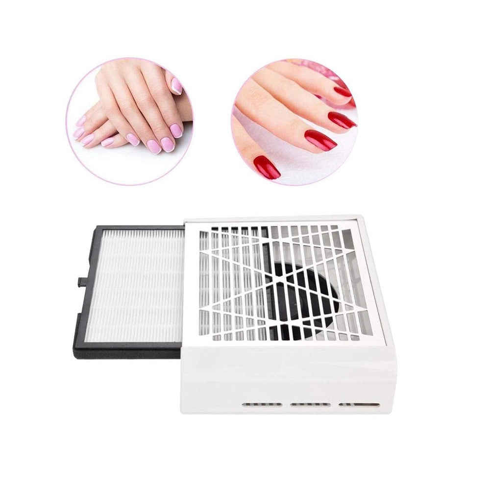 Trade Shop - Aspirazione Per Unghie Manicure Pedicure Da Tavolo 40 Watt Estetista Dc239 -