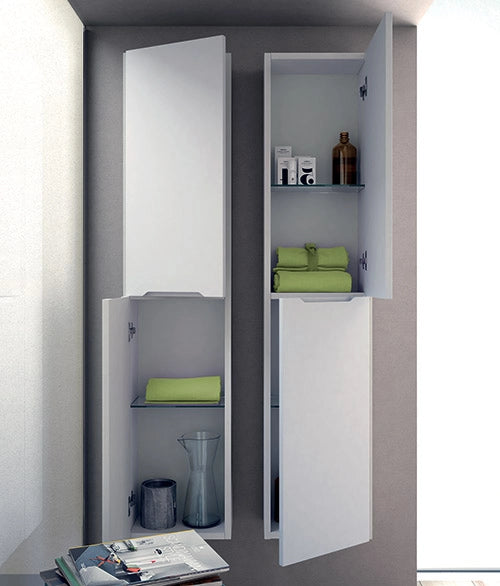 COLONNA BAGNO LINEA TALIA 2 ANTE H 160- Rovere Grigio- DH- pezzi 1