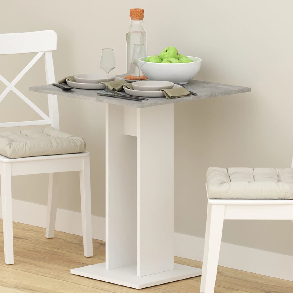 Vicco Tavolo da pranzo Calcestruzzo 65 x 65 cm