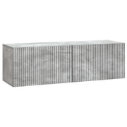 Mobile Porta TV da Muro Grigio Cemento 98 x 31 x 30 cm