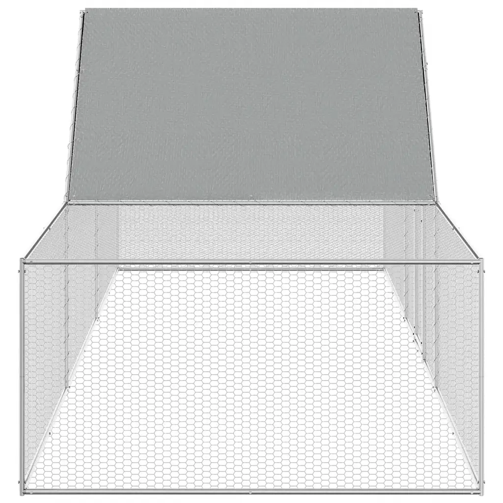 Pollaio 5x1x1,5 m in Acciaio Zincato cod mxl 42897