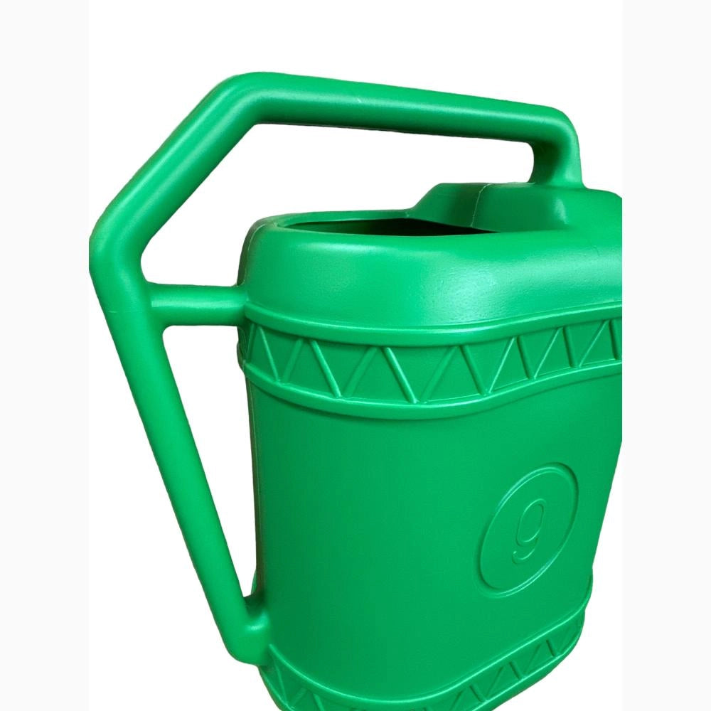 Innaffiatoio in PVC da giardino beccuccio lungo e doccetta 9 Litri per piante