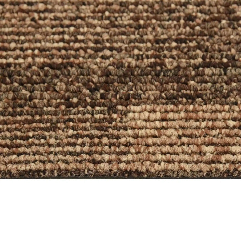 Moquette per pavimenti 20 pz Marrone 50 x 50 cm PP CFW4212612