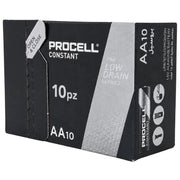 Pile alcaline stilo aa lr6 procell 1,5v confezione da 10 pezzi