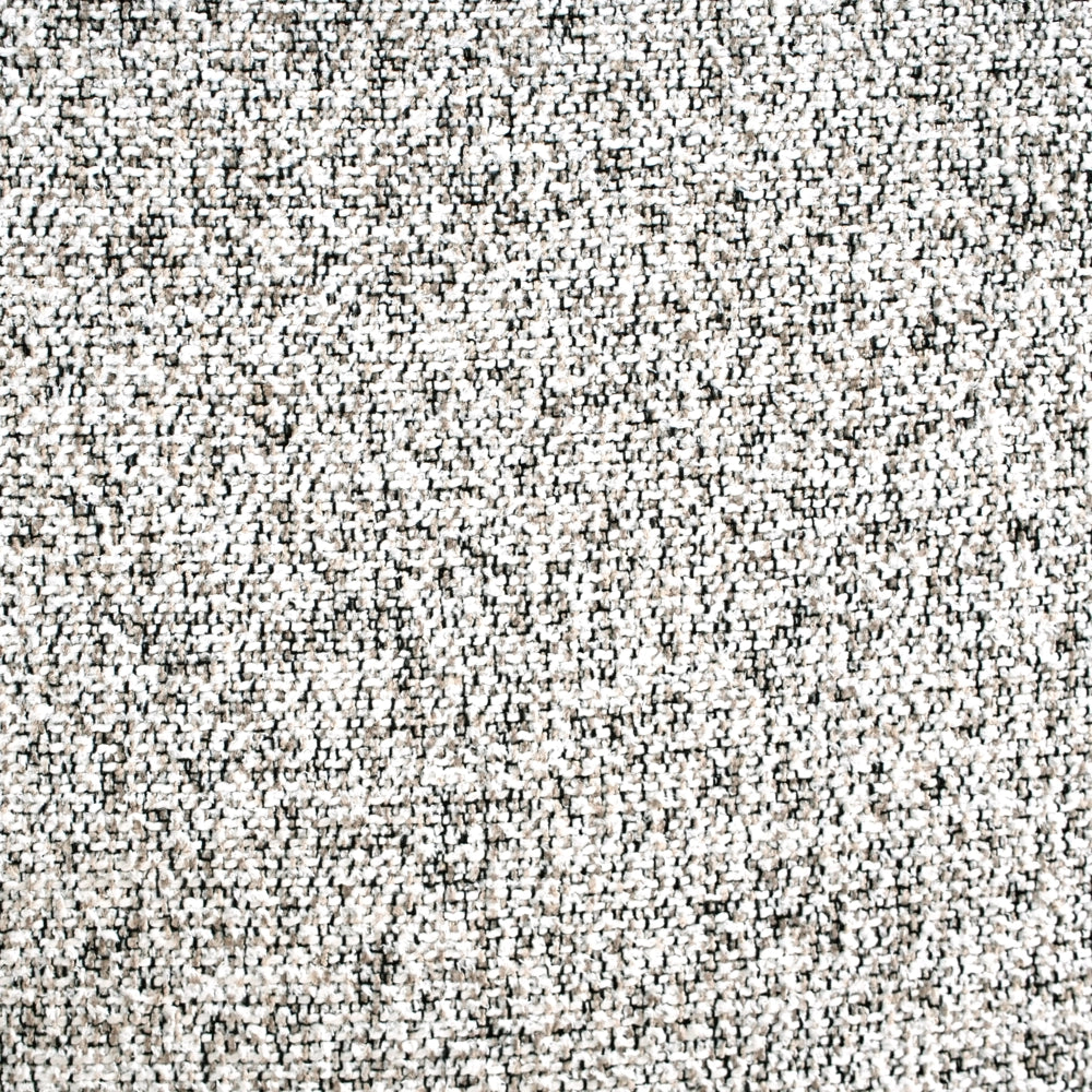 Divano 3 posti in Tessuto poliestere Due tessuti Beige chiaro stile moderno