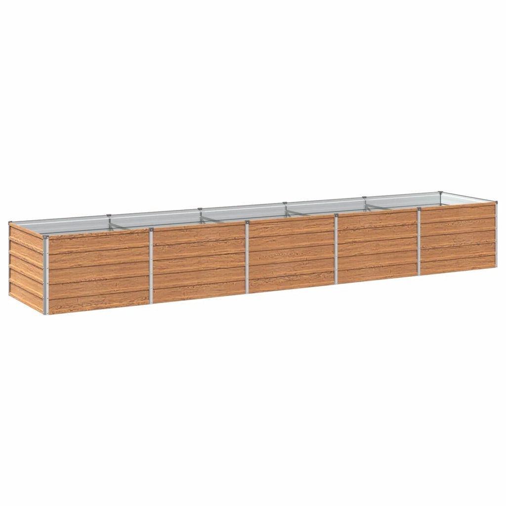 Letto rialzato da giardino Marrone legno 400 x 80 x 55 cm 8006427