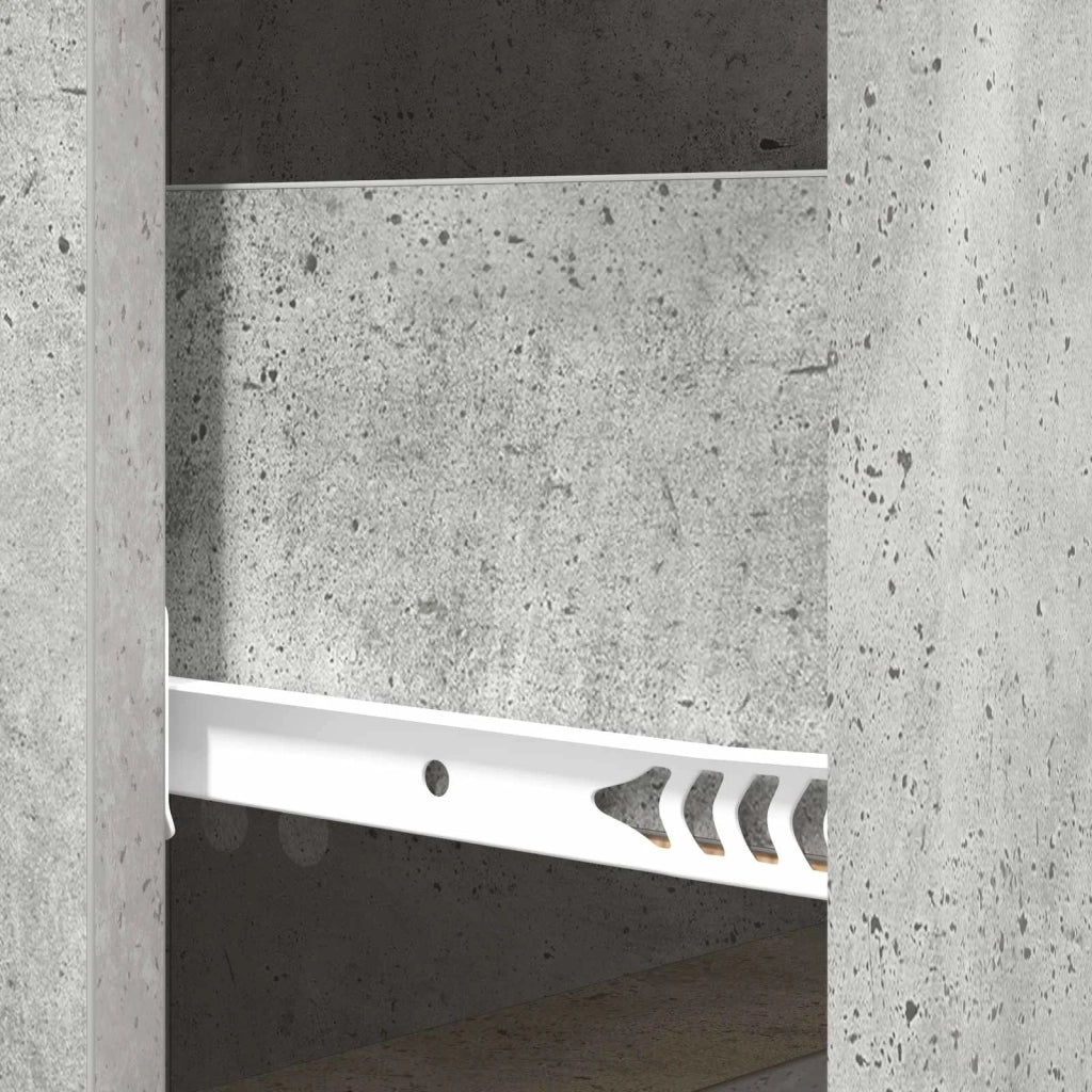 Mobile con Cassetti Grigio Cemento 33 x 34,5 x 87 cm 895768