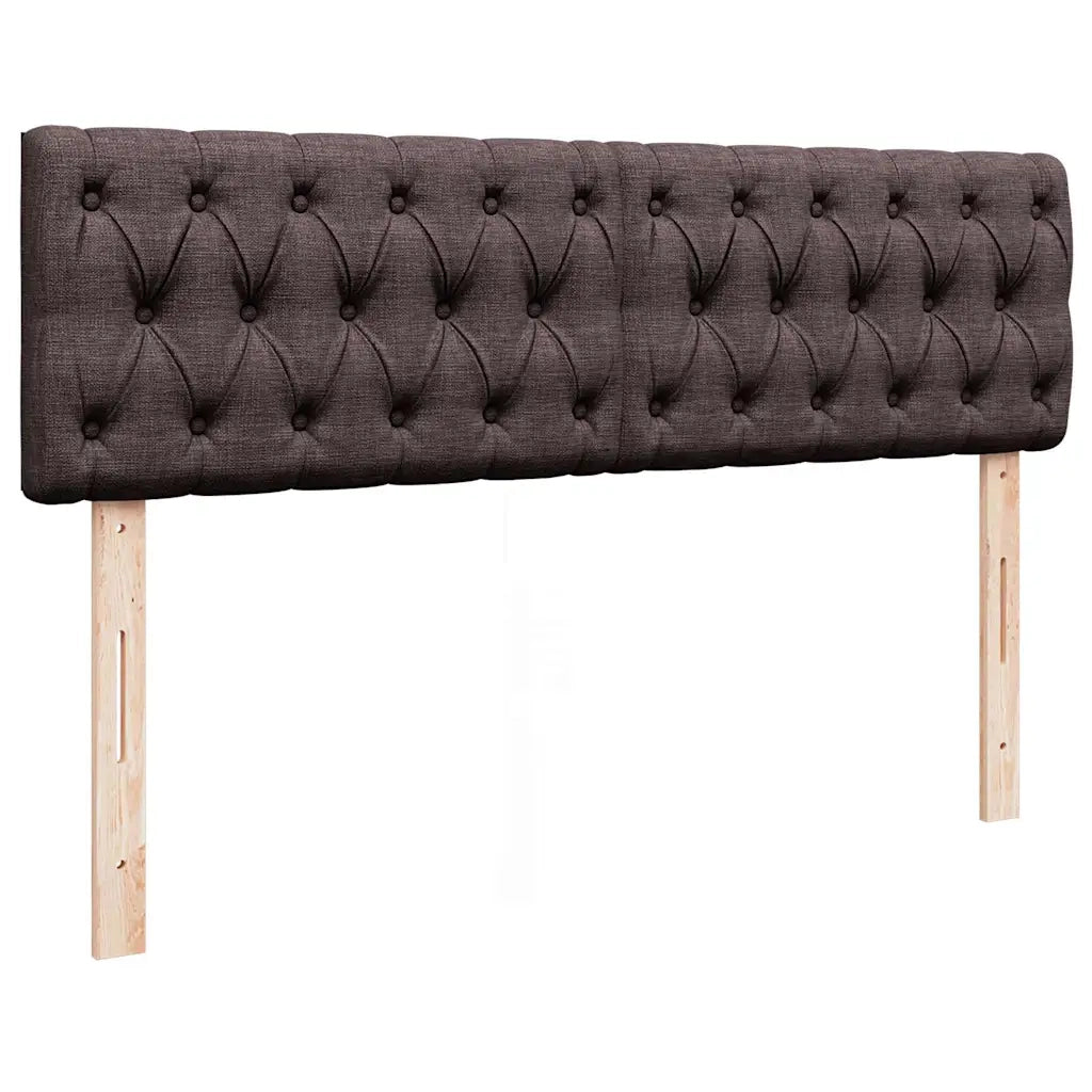 Struttura Letto Pouf con Materasso 140x200 cm in Tessuto 3312398
