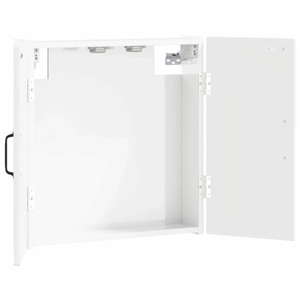 Armadio per Dartboard HOORN Bianco Lucido 52,5 x 10,5 x 53,5 cm 897329