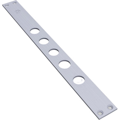 CONTROPIASTRA CP2530/37 SECUREMME  INOX MM 356X35 H.MM 3 I.MM 37 X 2431 2681