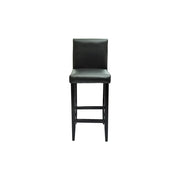Set di 6 sgabelli da bar di design seduta in similpelle nera 1202072