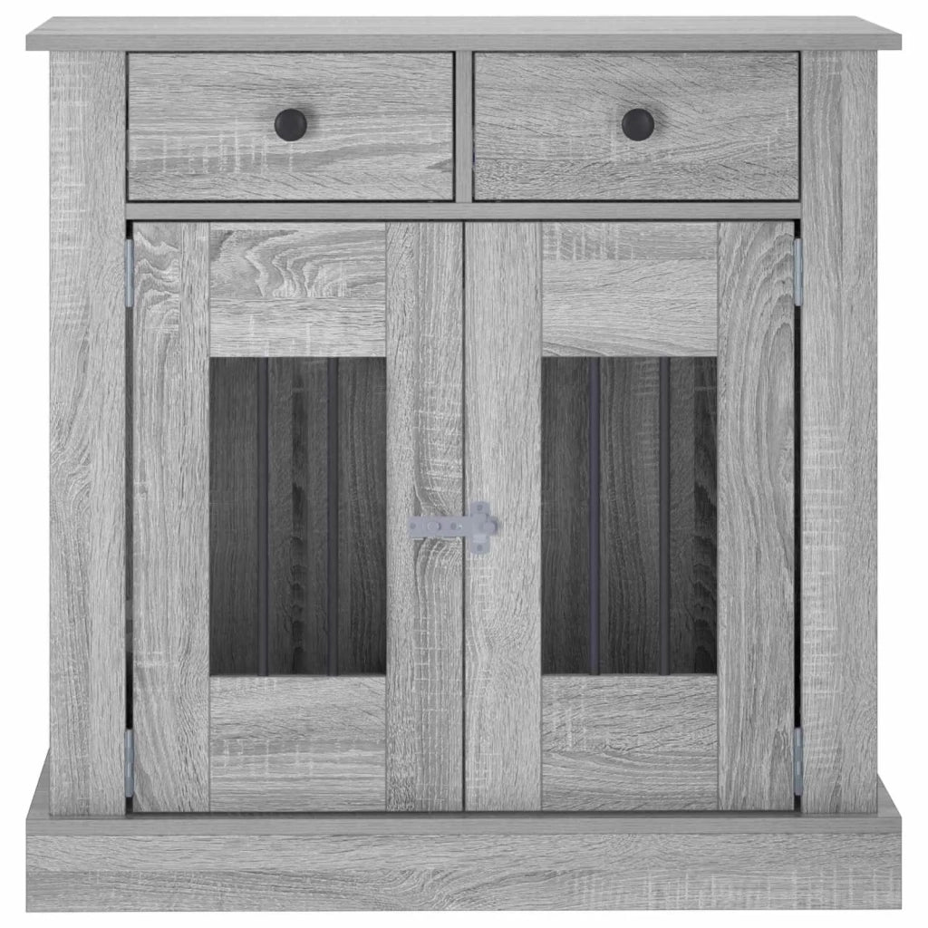 Mobile da cassa per cani Sonoma grigio 80 x 47,5 x 80 cm 8014770