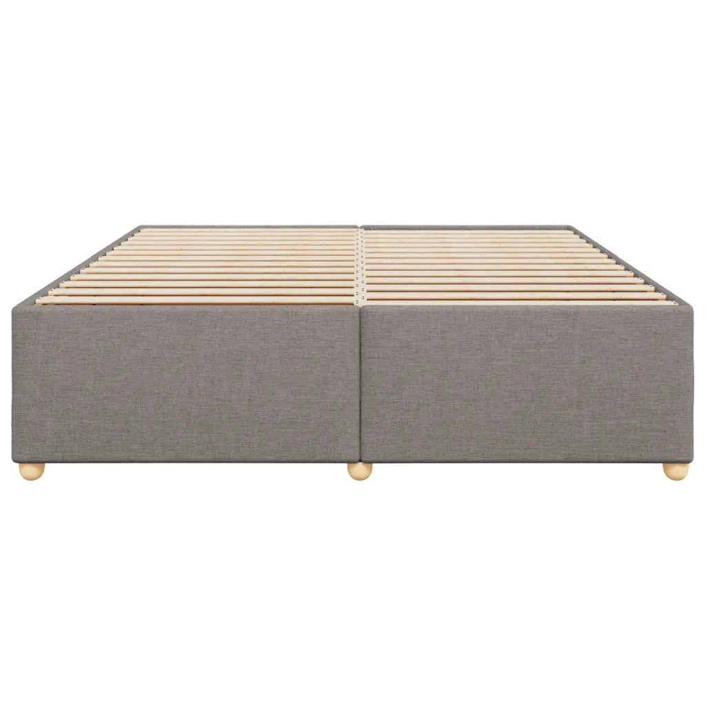 Giroletto senza Materasso Tortora 200x200 cm in Tessuto