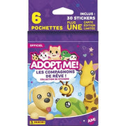Adesivi - PANINI - Adottami! Roblox - blister da 6 tasche - 1 carta in edizione limitata - 35 adesivi