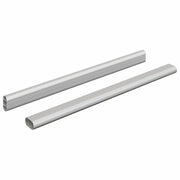 Asta per armadio 2 pz Argento 371,5 x 15 x 29 mm CFW4519986