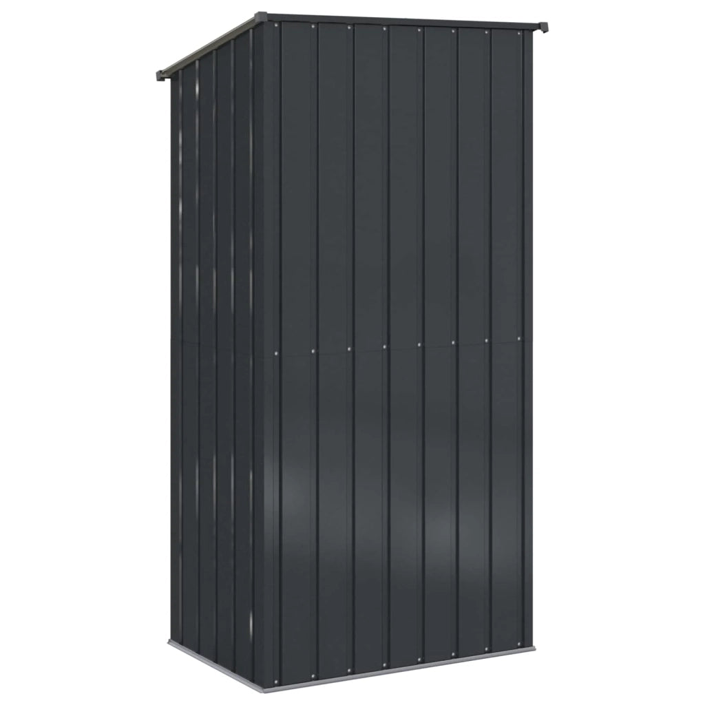 Casette da giardino Antracite 103 x 74 x 200 cm Metallo 42011293