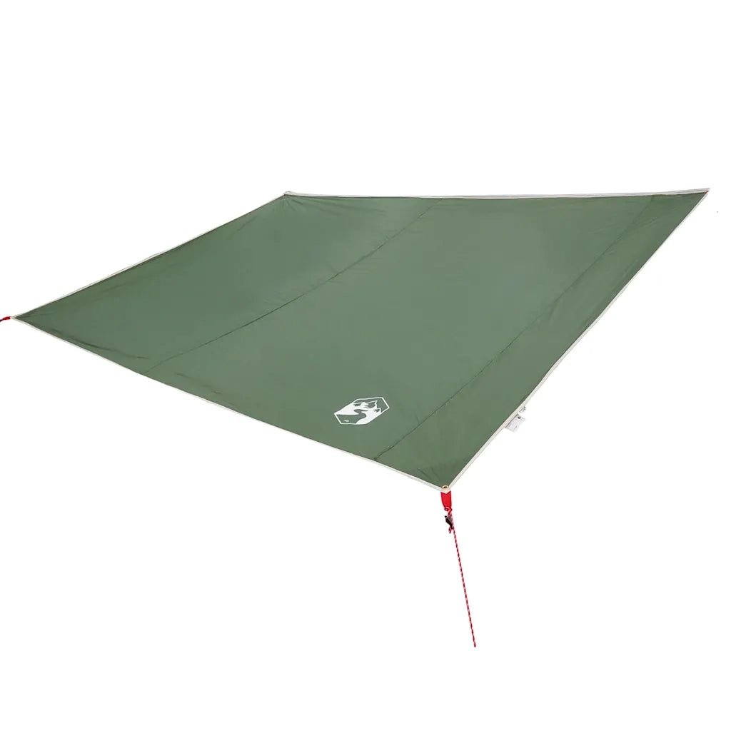 Tarp resistente all'acqua con tetto Verde 240 x 350 cm