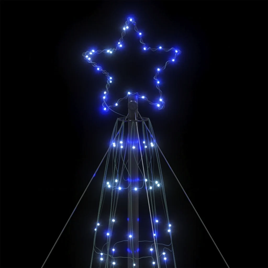 Albero di Natale a LED 1534 LED Blu 500 cm 4016458